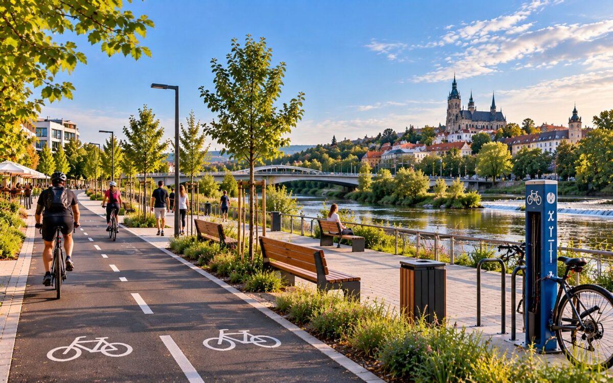 Cyklistická radiála Hornád: Prepojenie Sever – Nad jazerom