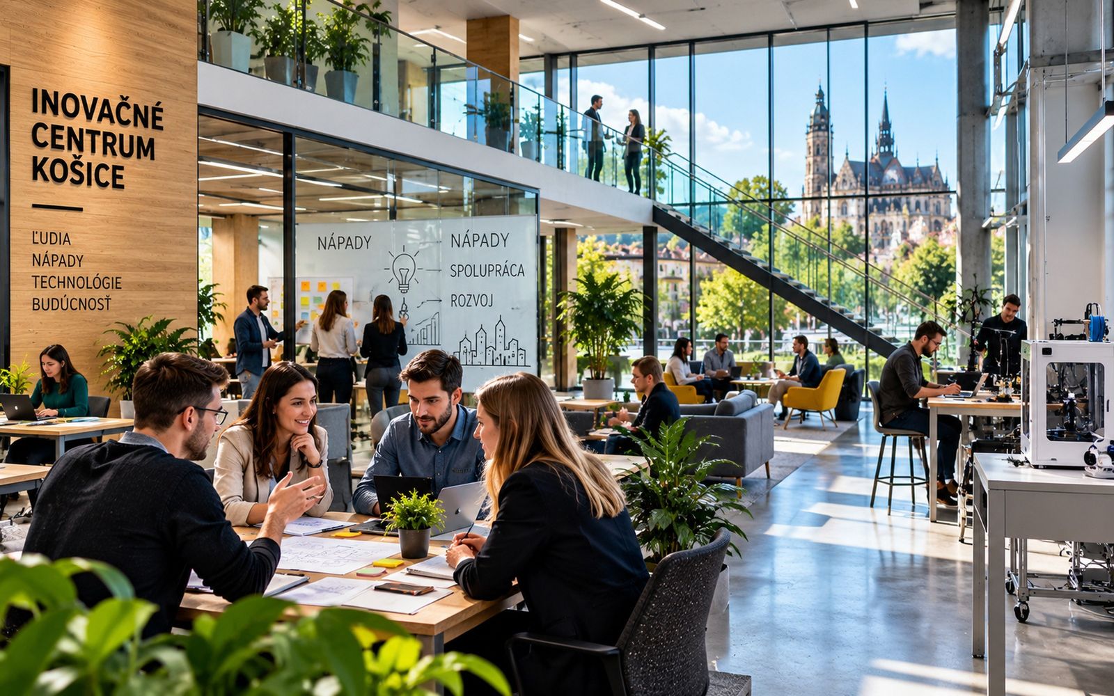 Inovačné a vzdelávacie centrum Košice 2030 (Kulturpark pavilón Echo)