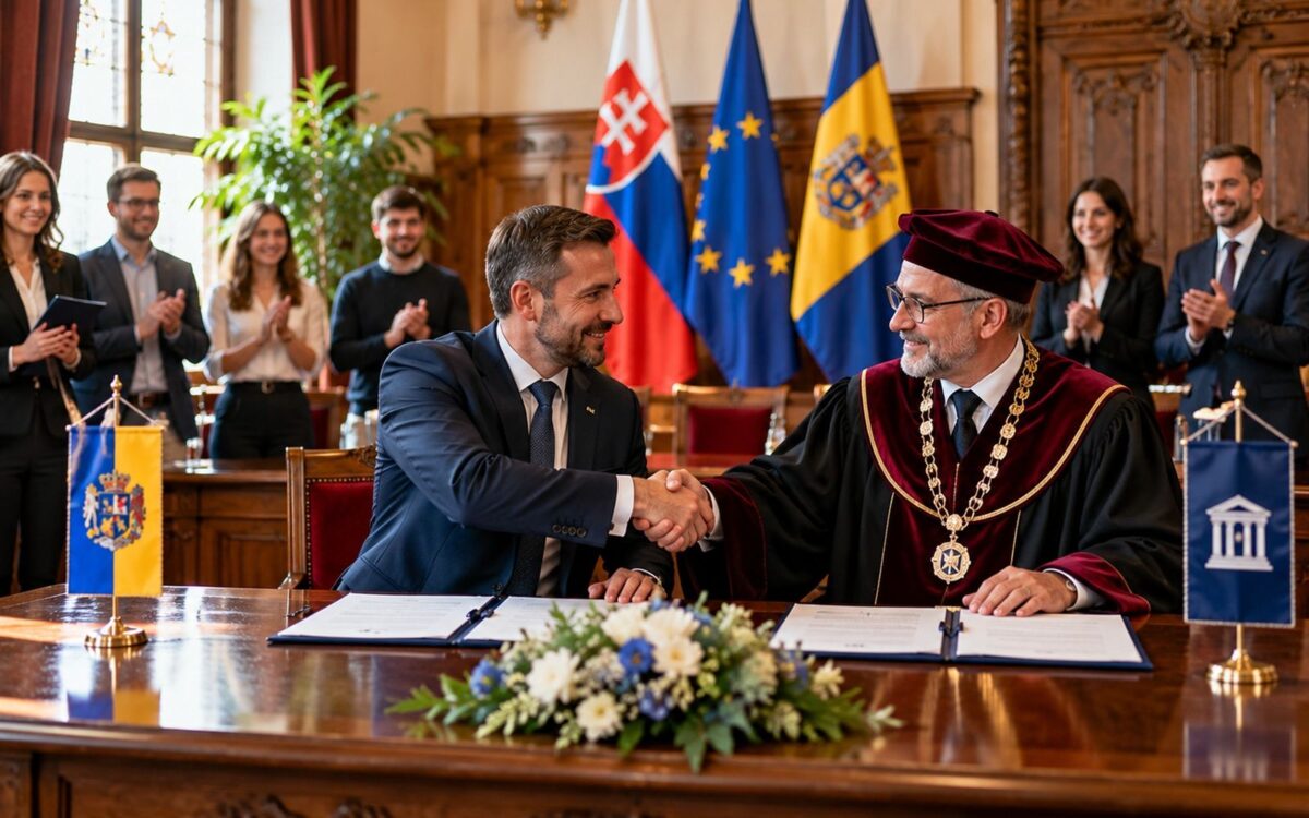 Signing of a cooperation memorandum with the Technical University on smart city innovation